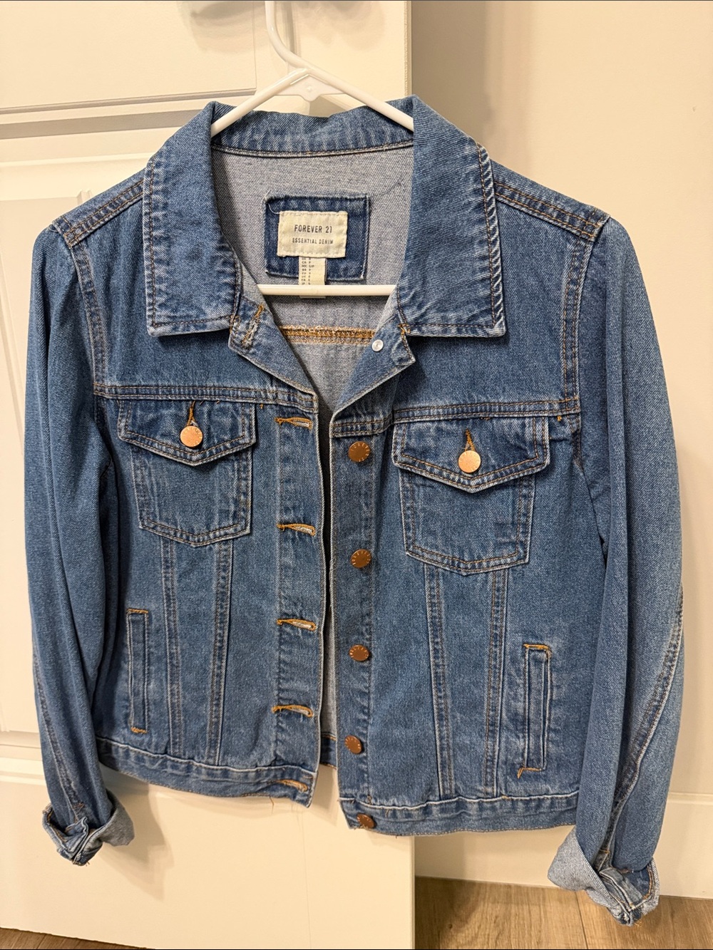 Forever 21 Light Blue Denim Jacket